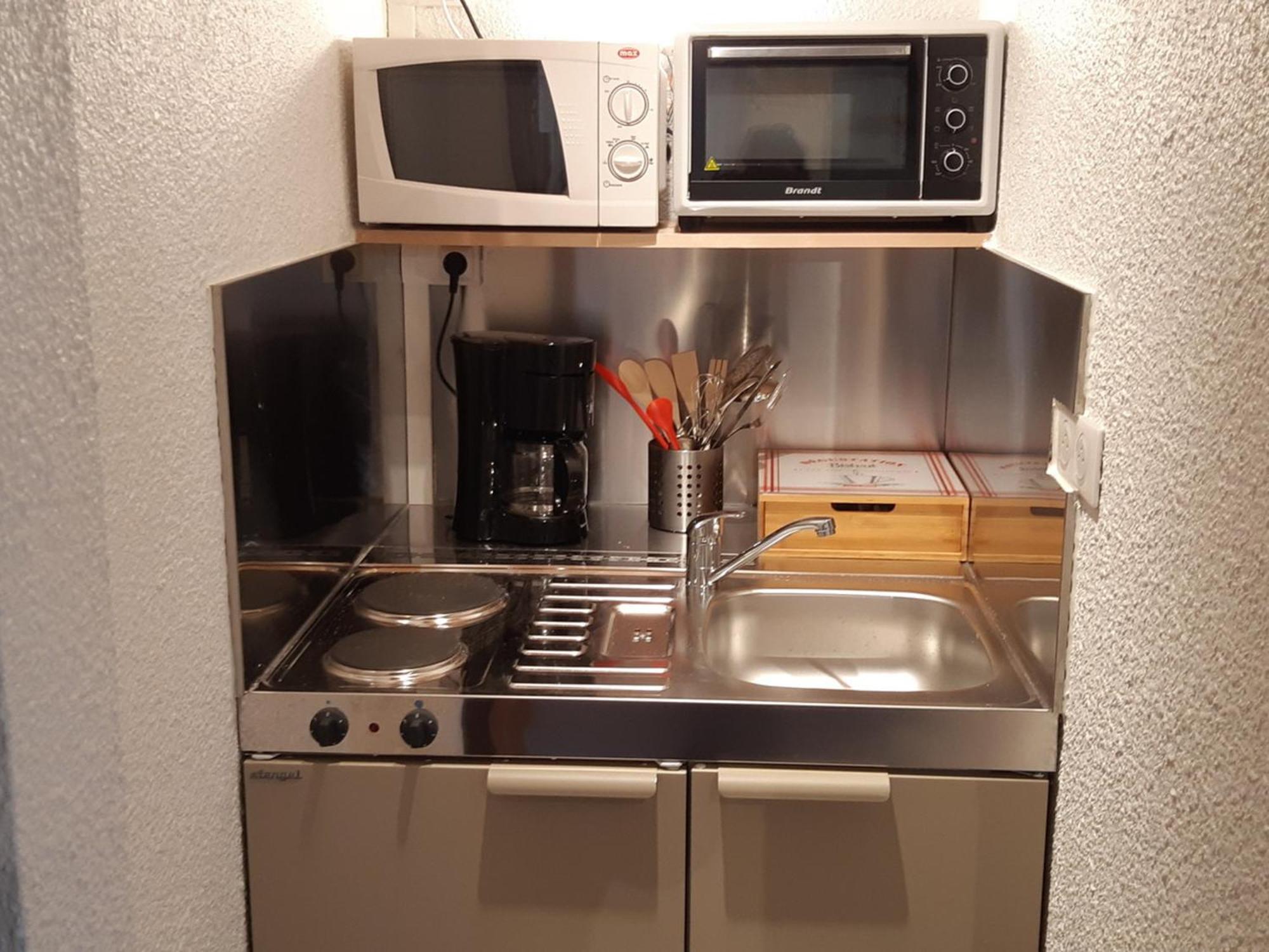Studette Renovee Pour 2 Au Pied Des Pistes, Centre Les Deux Alpes - Fr-1-516-134 Διαμέρισμα Εξωτερικό φωτογραφία
